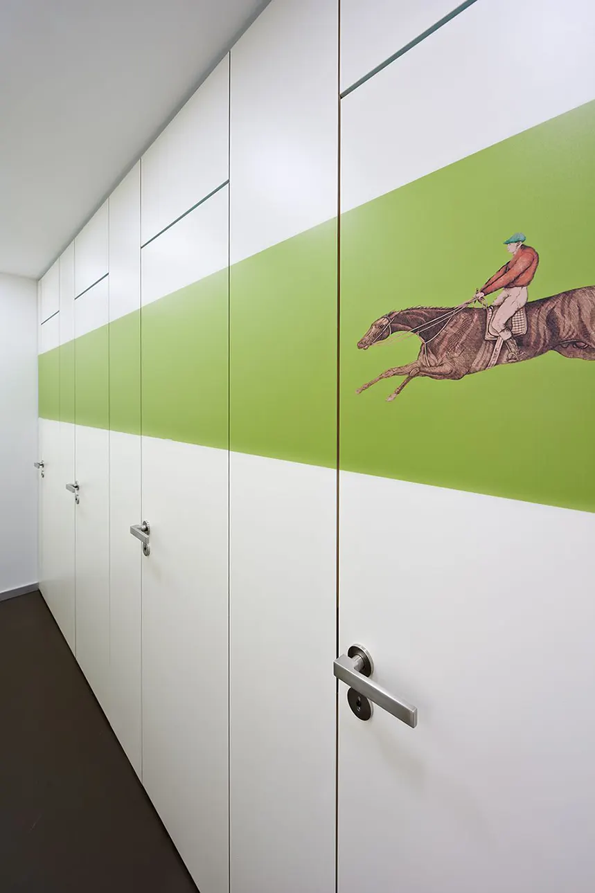 Sanitary partitions SVFG40 ALTUS with motif print