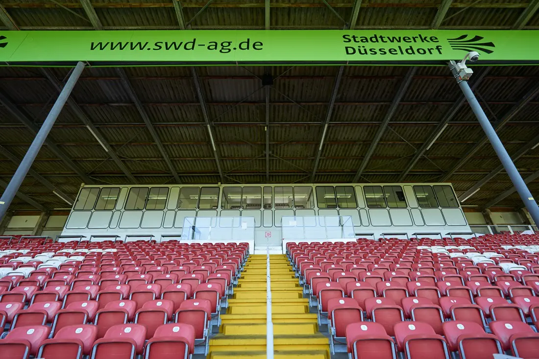 Stadium Paul-Janes in Düsseldorf, Germany