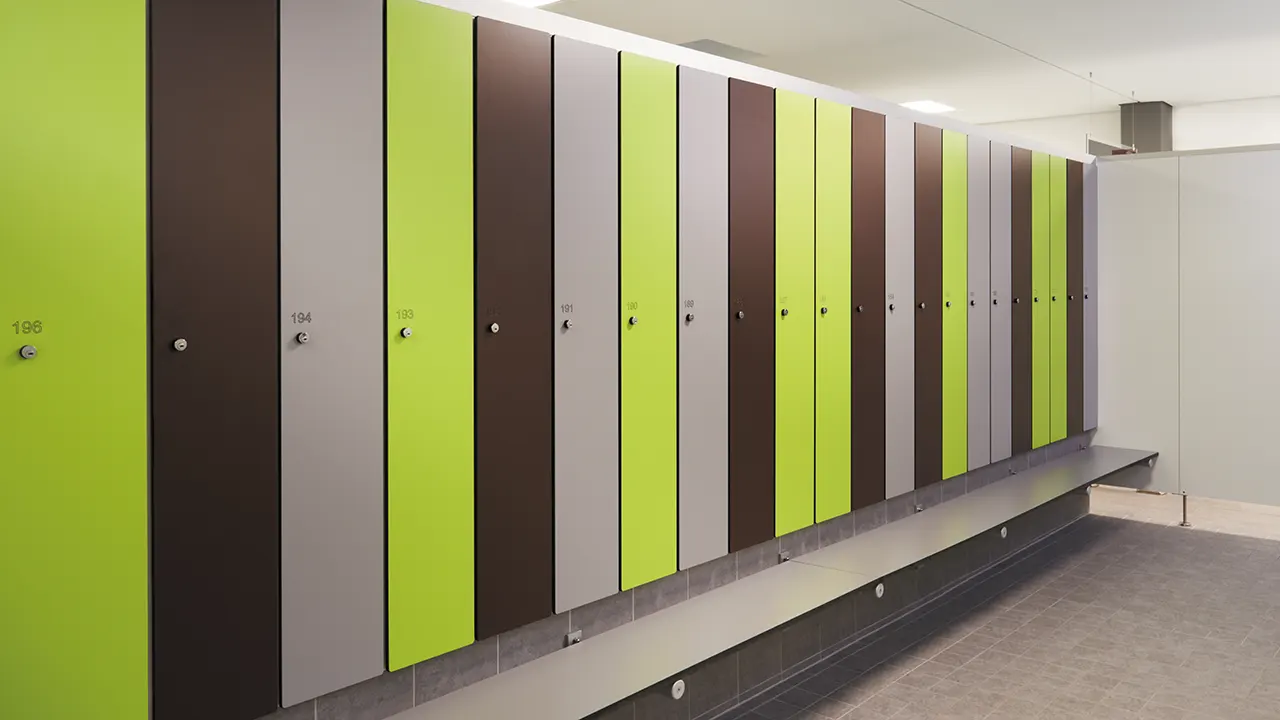 Wardrobe and staff lockers for office and commercial buildings