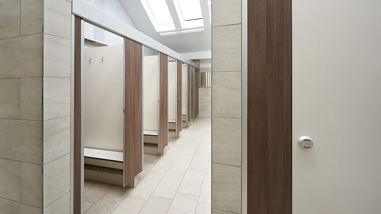 Shower cubicles for camping sites