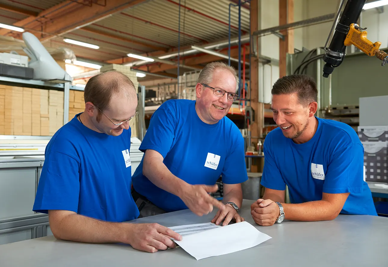 Schäfer - Menschen in der Produktion